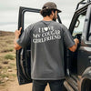 Comfort Colors I Love My Cougar Valentine’s Boyfriend Girlfriend Shirt by Adorb Custom Tees