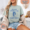 Comfort Colors Let’s Be More Trash Can Raccoon Funny T-Shirt by Adorb Custom Tees