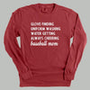 Baseball Mom Description by Ivy + Cloth