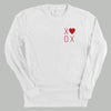 XOXO Heart (Left Chest) by Ivy + Cloth