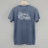 Stars & Stripes White Script by Ivy + Cloth