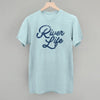 River Life (Distressed Script) by Ivy + Cloth
