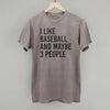 I Like Baseball and Maybe 3 People by Ivy + Cloth