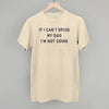 If I Can't Bring My Dog I'm Not Going