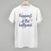 Happiest At The Ballpark Navy Script