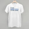 If Lost, Please Return To The Ocean (Text Only) by Ivy + Cloth