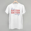Hey Batter Batter Swing (Red + Navy) by Ivy + Cloth