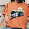 Connecticut State Vintage Shirt by EnjoyMyDesign LLC