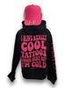 Cool Tattoos Hoodie by Luckless Outfitters