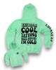 Cool Tattoos Hoodie by Luckless Outfitters