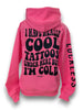 Cool Tattoos Hoodie by Luckless Outfitters