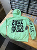 Cool Tattoos Hoodie by Luckless Outfitters