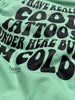 Cool Tattoos Hoodie by Luckless Outfitters