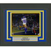 Framed Autographed/Signed Cooper Kupp Super Bowl LVI Los Angeles Rams 16x20 Football Photo Fanatics COA
