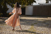 BROMELIA DRESS IN HOT PEACH by No Pise La Grama Web