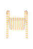 MIMOSA TOP IN YELLOW STRIPES by No Pise La Grama Web