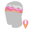 Cream City Ice Cream HyperMAX Baseball Headband by Seamhead Swag