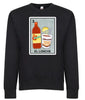 El Lonche The Lunch Hot Sauce Valentina Sopa Soup Loteria Mexican Bingo Style Graphic Tee Shirt by MyWackyTees
