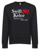 Swift Kelce 2024 Karma is the Guy Election Funny Campaign Graphic Tee Shirt by MyWackyTees