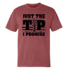 Just The Tip I Promise Flag (Front Print) by Shield Republic