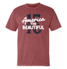 America the Beautiful (Front Print) by Shield Republic
