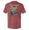 Saturdays Are For The Dads Tackle Box by Shield Republic