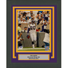 Framed Autographed/Signed Cris Carter Minnesota Vikings 8x10 Football Photo PSA/DNA COA