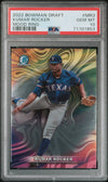 Graded 2022 Topps Bowman Draft Kumar Rocker #MR3 Mood Ring Rookie RC Baseball Card PSA 10 Gem Mint