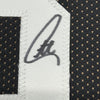 Framed Autographed/Signed Stephen Steph Curry 35x39 Golden State Black Basketball Jersey JSA COA