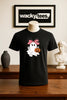 Cute Halloween Female Ghost with Pumpkin Trick Or Treating Graphic Tee Shirt by MyWackyTees