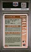 Graded 1996 Topps Todd Helton #13 Rookie RC Baseball Card PSA 10 Gem Mint