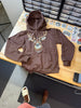 Faux Rhinestone Buck Hoodie by Luckless Outfitters