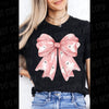 Pink Ghost Coquette Bow - Tee by The Neeley Design Co Wholesale