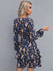 🌸 Floral Layered Surplice Balloon Sleeve Dress by FitiqueFit