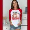 Hot Mess - Always Stressed Baseball Mama || Faux Glitter || Tee
