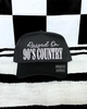 Raised on 90s country embroidered Black Hat by Madness & Mayhem LLC