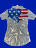 Girls Patriot Pearl Snap Jackpot Rodeo Shirt by Neon Spur