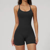 Women's Sleeveless Slim-Fit Backless Jumpsuit – Sport Fashion Style by FitiqueFit