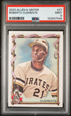 Graded 2023 Topps Allen & Ginter Roberto Clemente #27 Baseball Card PSA 9 Mint