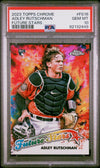 Graded 2023 Topps Chrome Adley Rutschman #FS16 Future Stars Rookie RC Baseball Card PSA 10 Gem Mint