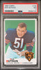 Graded 1969 Topps Dick Butkus #139 Football Card PSA 7 Near Mint