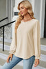 🌸 Round Neck Flounce Sleeve T-Shirt by FitiqueFit