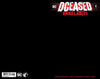 Dceased Unkillables #1 (Of 3) Unknown Comics Black Blank Exclusive Var (02/19/2020) by Unknown Comic Books
