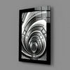 Spiral Stairs Glass Wall Art by Insigneart USA