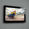 Fishing Boat Glass Wall Art by Insigneart USA