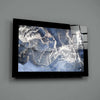 Blue Quartz Glass Wall Art by Insigneart USA