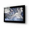 Blue Quartz Glass Wall Art by Insigneart USA