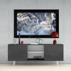 Blue Quartz Glass Wall Art by Insigneart USA
