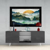 Emerald Valley Glass Wall Art by Insigneart USA