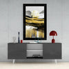 Golden Valley Glass Wall Art by Insigneart USA